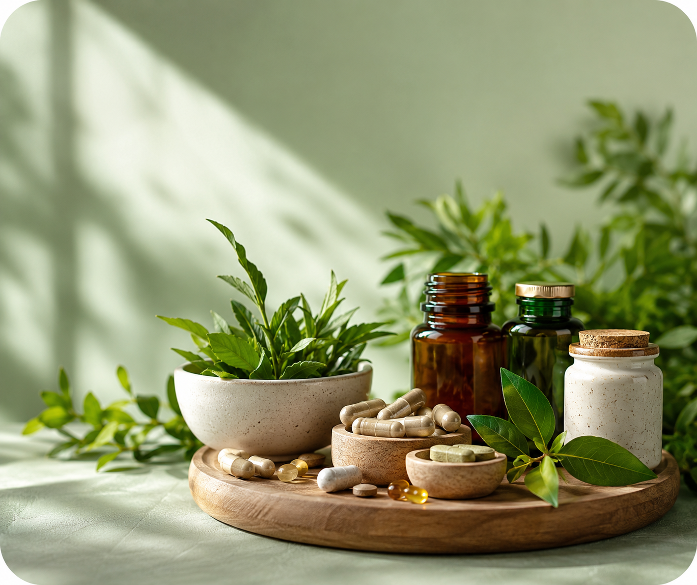 Compléments naturels et plantes